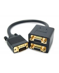 ADAPTER HD15 M -> 2x HD15 F