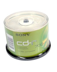 CD-R SONY 700MB/80MIN 48xSpeed (Cake 50szt)
